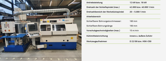 Innenrundschleifmaschine Overbeck IC 400